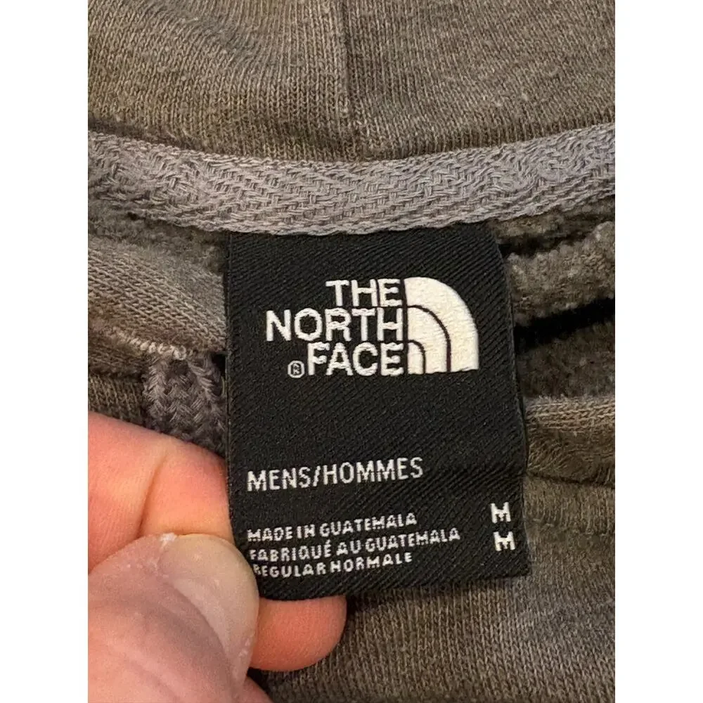 The North Face Sweatshirt Mens Size Medium Gray Hoodie Pullover Casual Outdoor